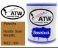 Preview: Porsche, Nordic Gold Metallic, M2Z / 8W: 1L Lackdose, von ATW Autoteile West.